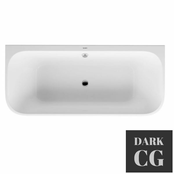 3D Model Happy D 2 Bathtub 700318 by Duravit