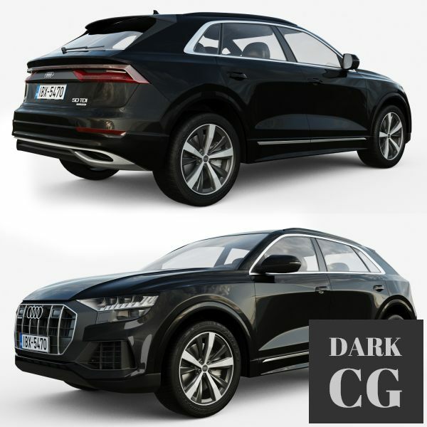 3D Model Audi Q8 2018