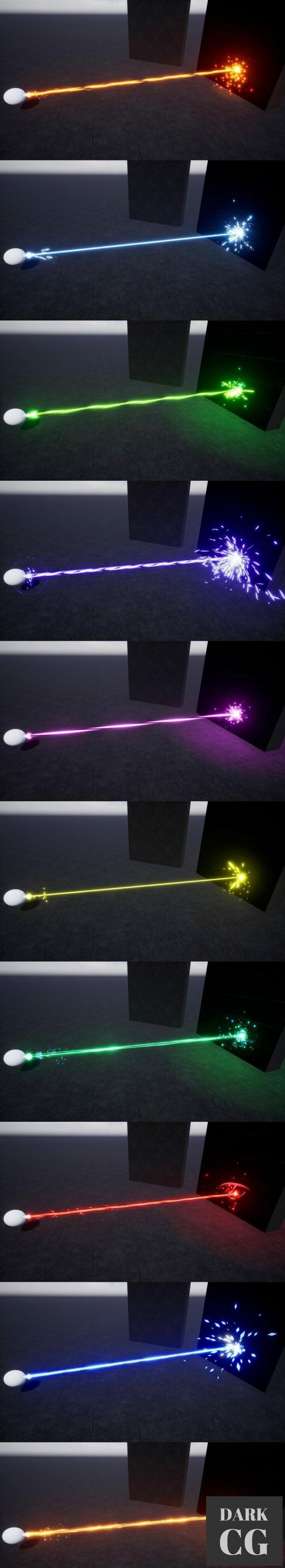 Unreal Engine Marketplace 3D Lasers