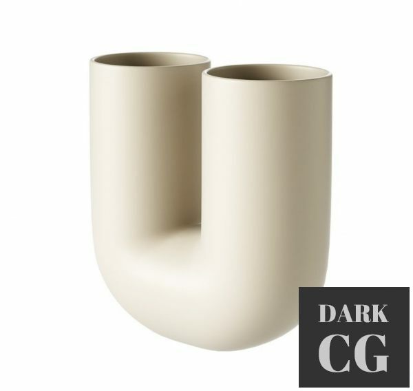 3D Model Kink Vase by Muuto