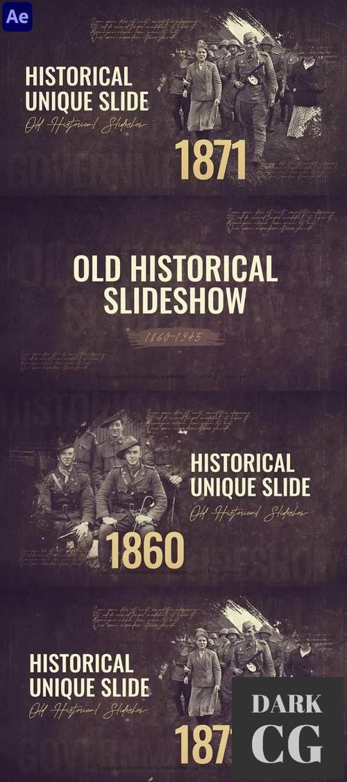 Historical Timeline Slideshow || Brush Slideshow 35536059