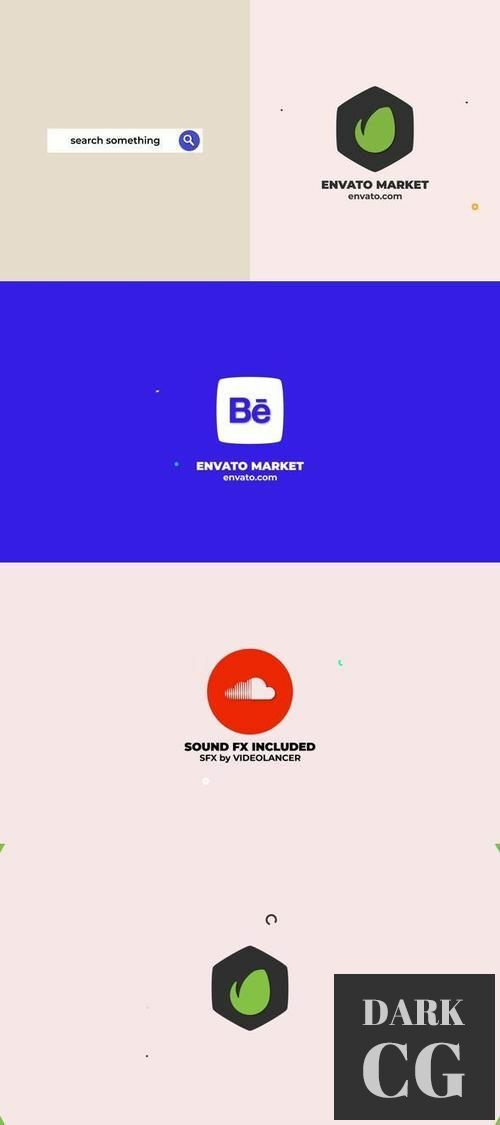 Flat Abstract Search Logo Intro 35598344