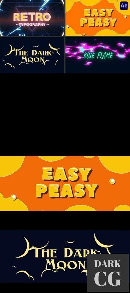 Cartoon Title Logo Reveal Animations [After Effects] 35587169