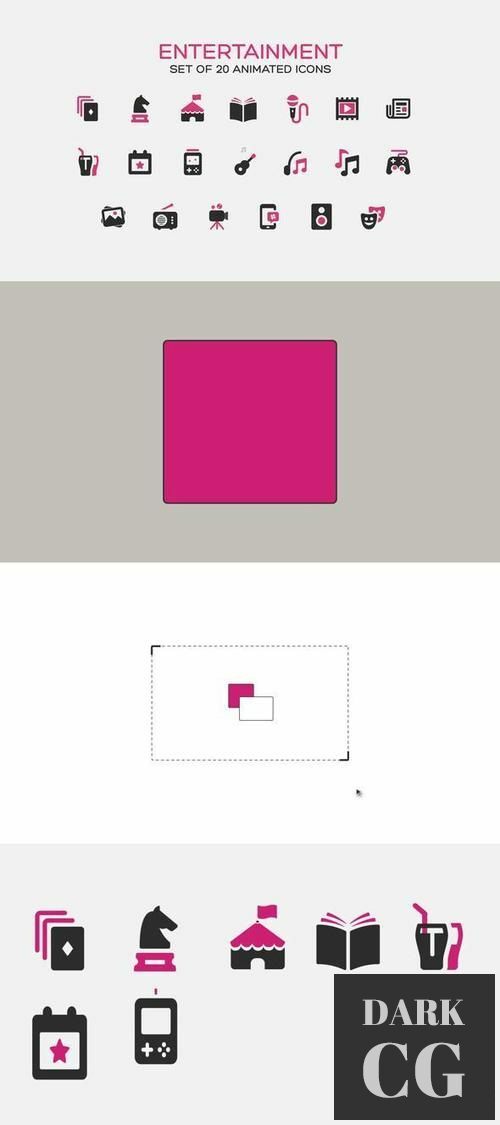 Entertainment Icons 35554698