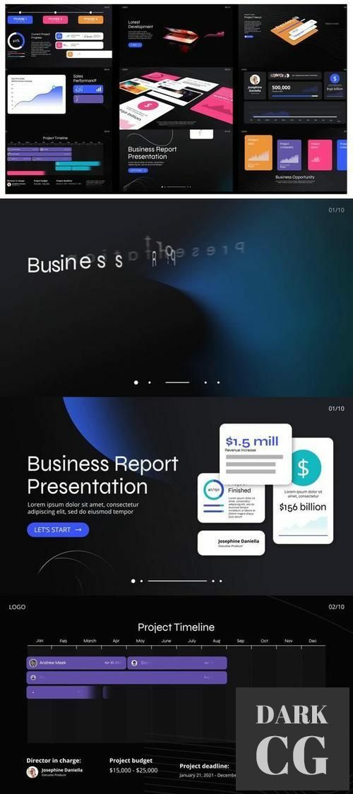 Bright project business presentation 35548500