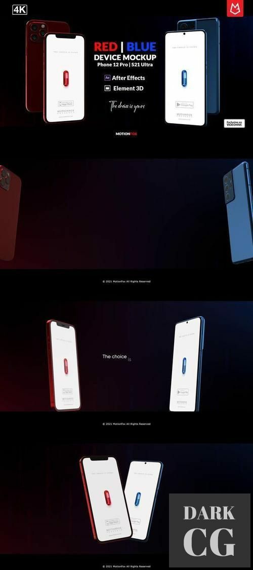 Mobile App Mockup Phone 12 S21 Ultra E3D 33910020