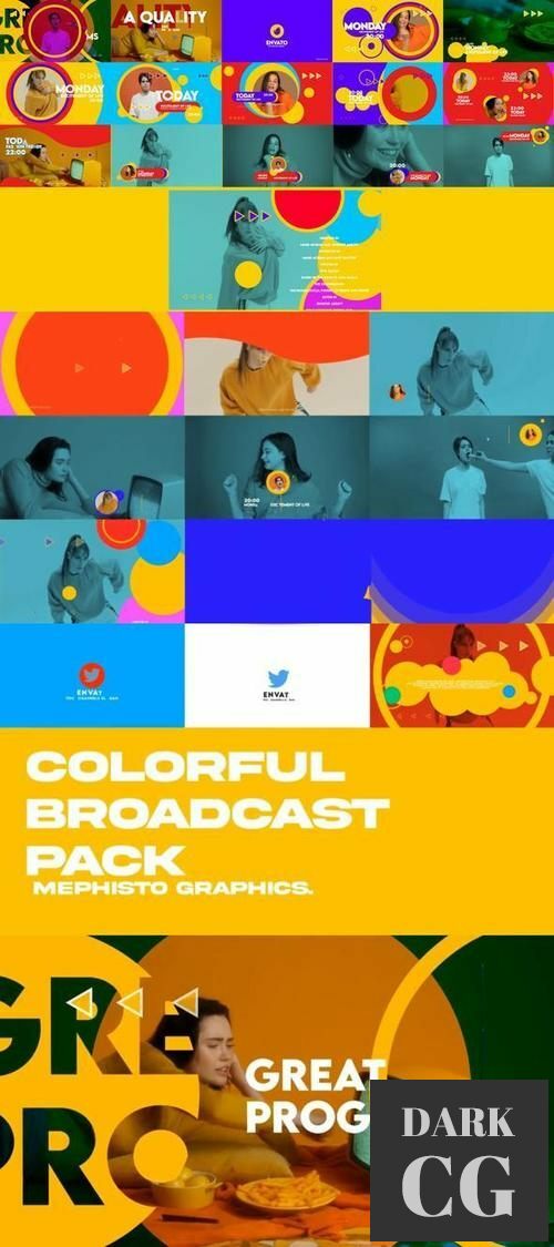 Colorful Broadcast Pack 35244168
