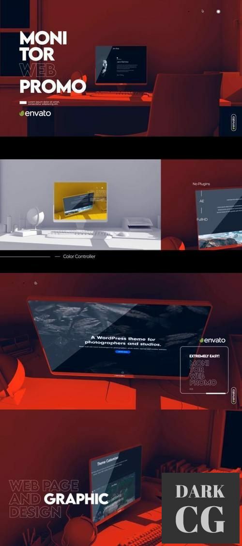 3D Monitor Web Presentation 34617887
