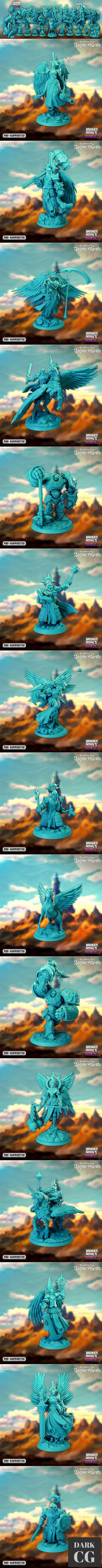 3D Model Broken Anvil Miniatures January 2022 3D Print