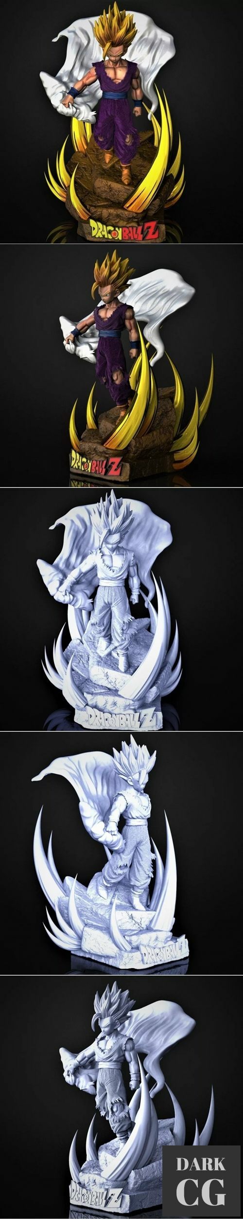 GOHAN SSJ 2 – 3D Print