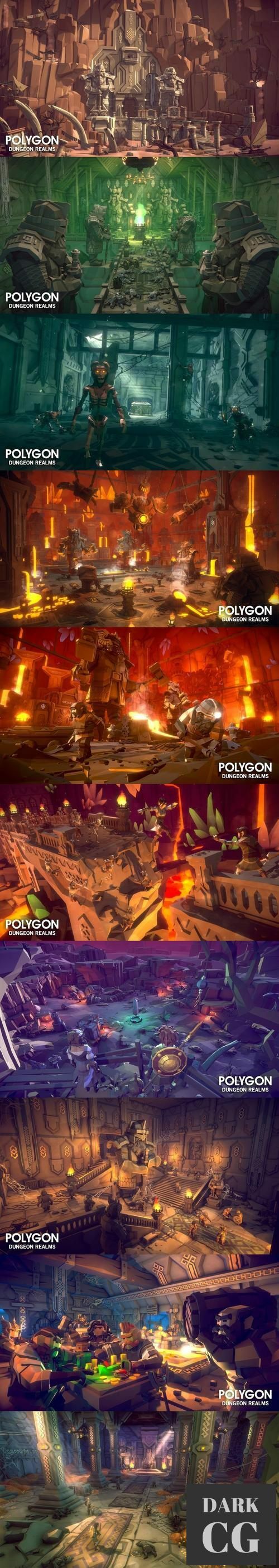 Unreal Engine POLYGON Dungeon Realms