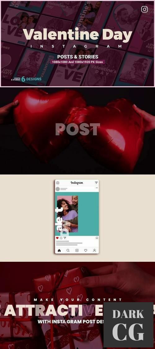 Valentine's Day Instagram Ad V110 35660636