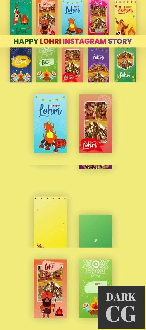 Lohri Instagram Stories Pack 35427959