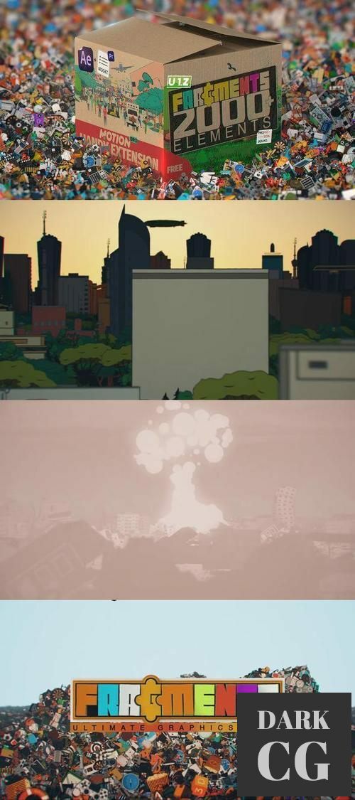 Fragments | 2000+ Animated 2D Elements 34118223