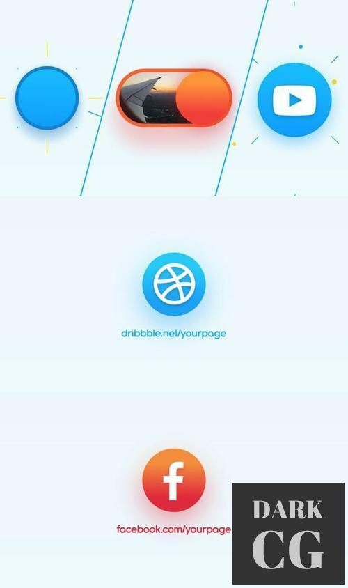 Quick Flat Logo Reveal 23376805