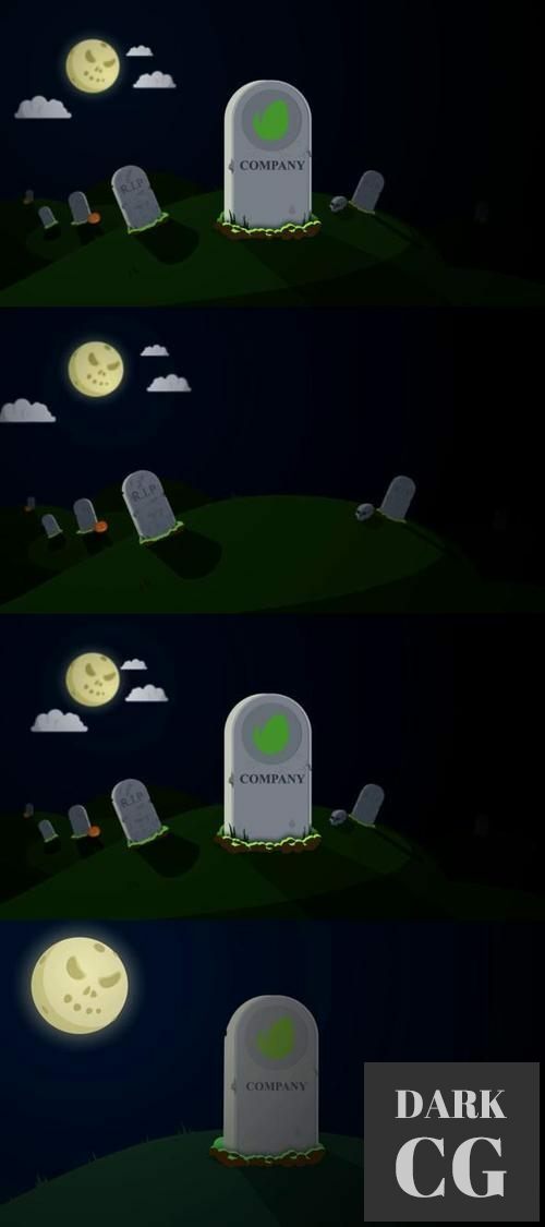 Halloween Logo Reveal Pack 20796743