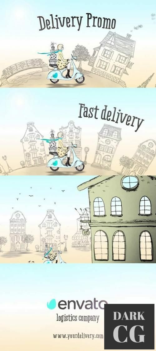 Delivery Promo | After Effects Template 19560458