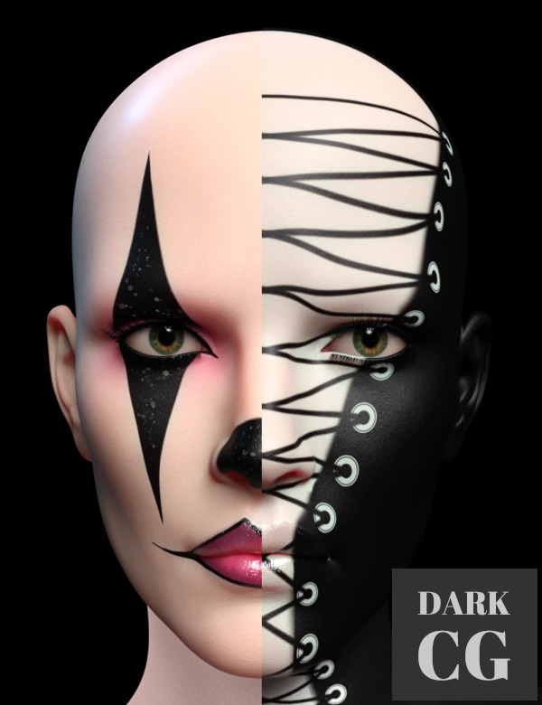 Daz3D, Poser: Makeup Festival For Genesis 8 and 8.1