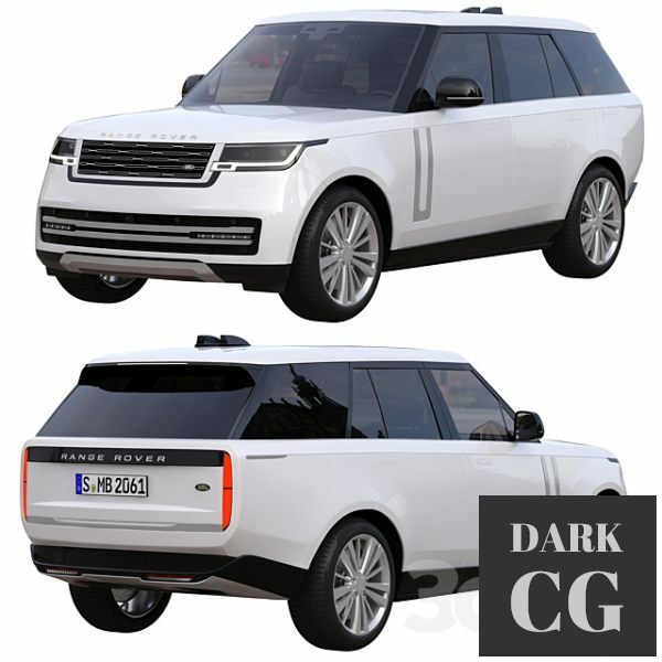 3D Model Range Rover 2022