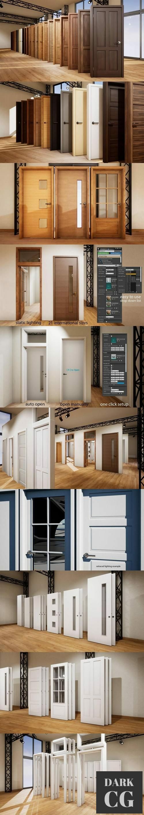 Unreal Engine Universal Door Blueprint