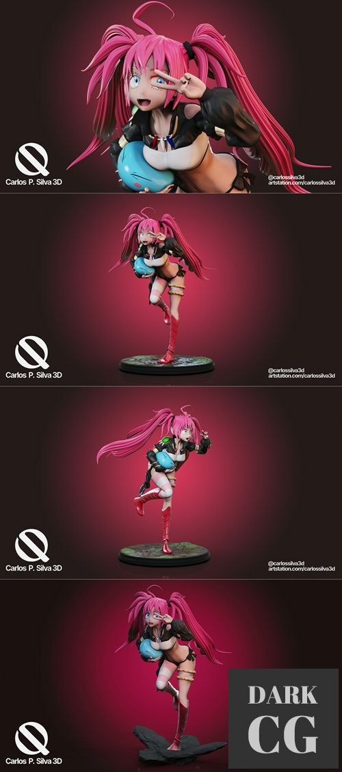 Milim Nava - tensei shitara slime – 3D Print