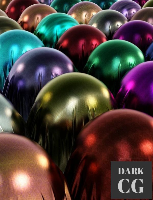 Daz3D, Poser: Metallic Satin Iray Shaders