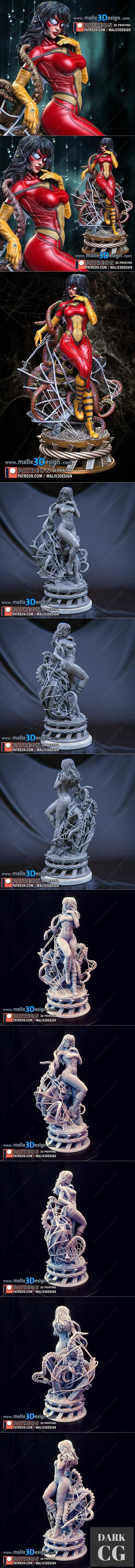 SPIDER-WOMAN – 3D Print