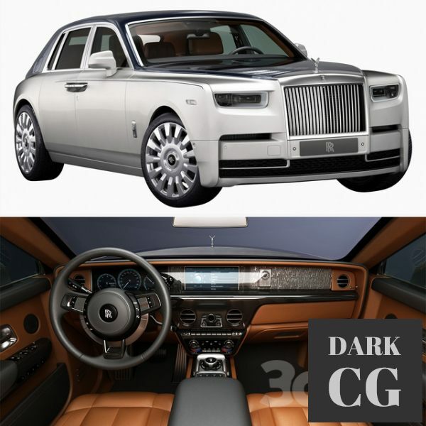 3D Model Rolls Royce Phantom