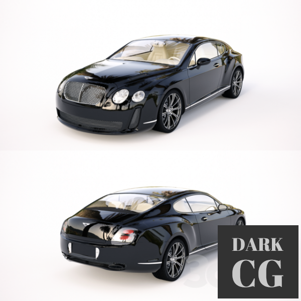 3D Model Bentley Continental