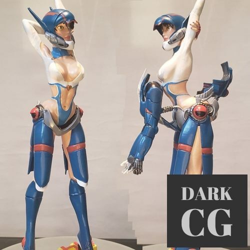 Bubblegum Crisis Mecha girl V2 – 3D Print