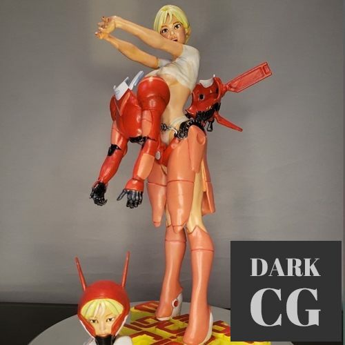 Bubblegum Crisis Mecha girl V3 – 3D Print