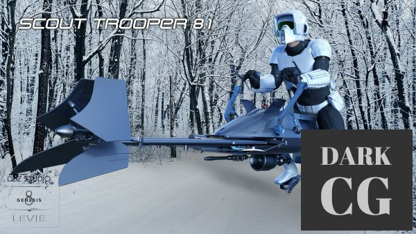 Scout Trooper 8 1 For Genesis 8 1 Male Speeder