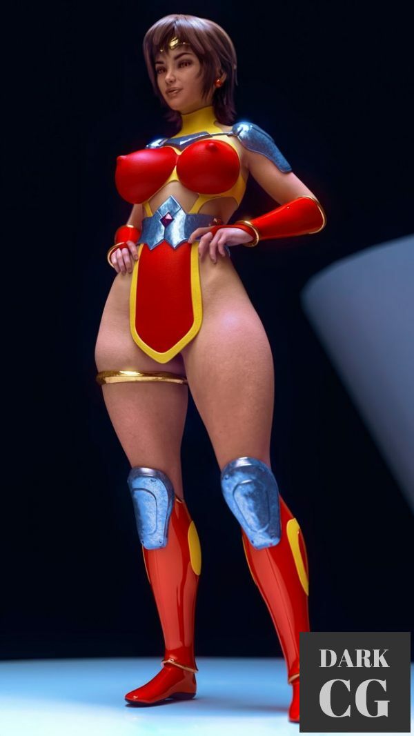 Daz3D, Poser: Karin Son Costume For G8F