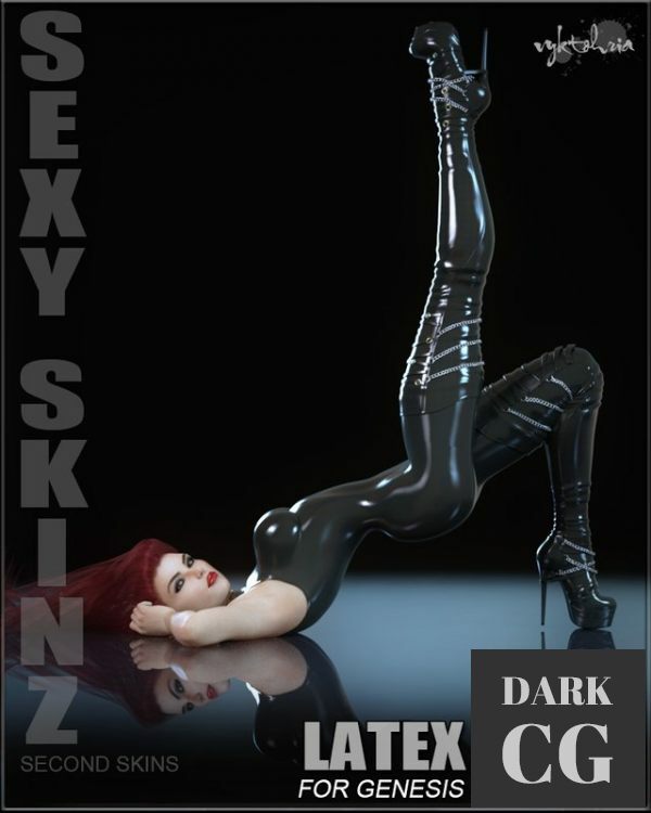 Daz3D, Poser: Sexy Skinz - Latex Vol 2 for G3F and G8F