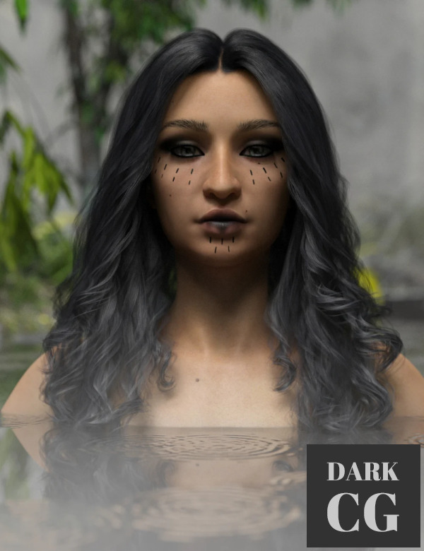 Daz3D, Poser: D.E.M. Kezia for Genesis 8 Female