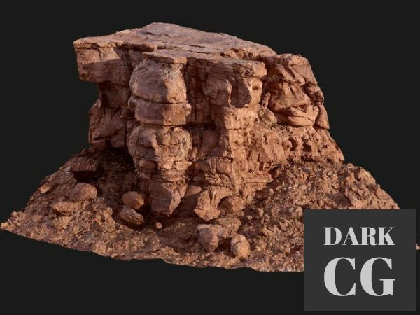 3D Model Nature Rock 01