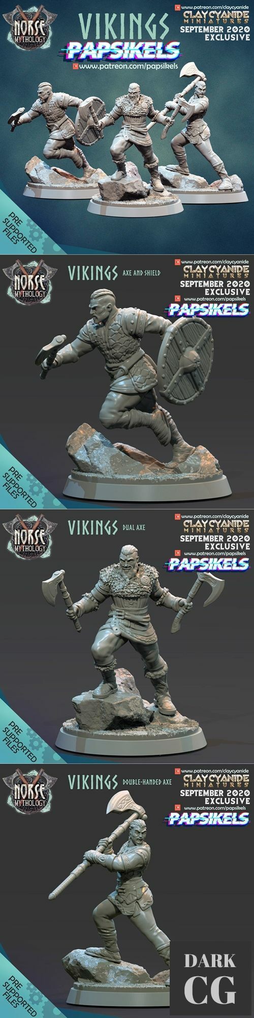 Papsikels VIKINGS – 3D Print