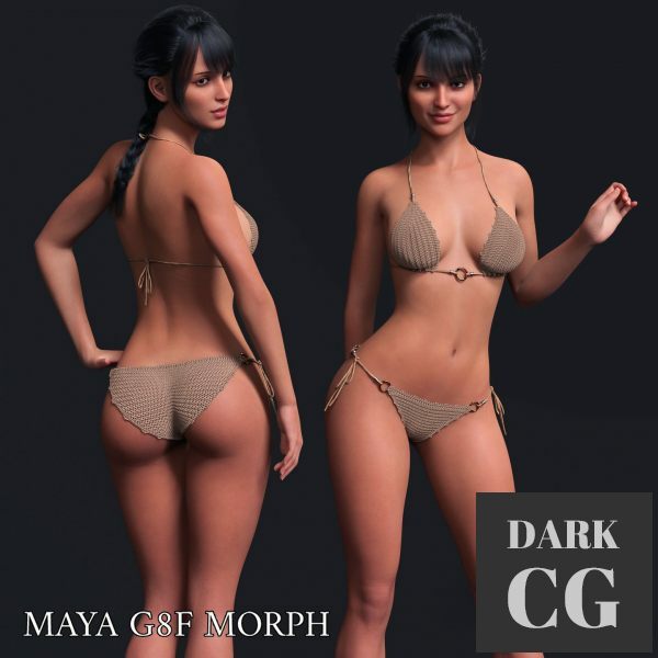 Daz3D, Poser: Maya Character Morph For Genesis 8 Females