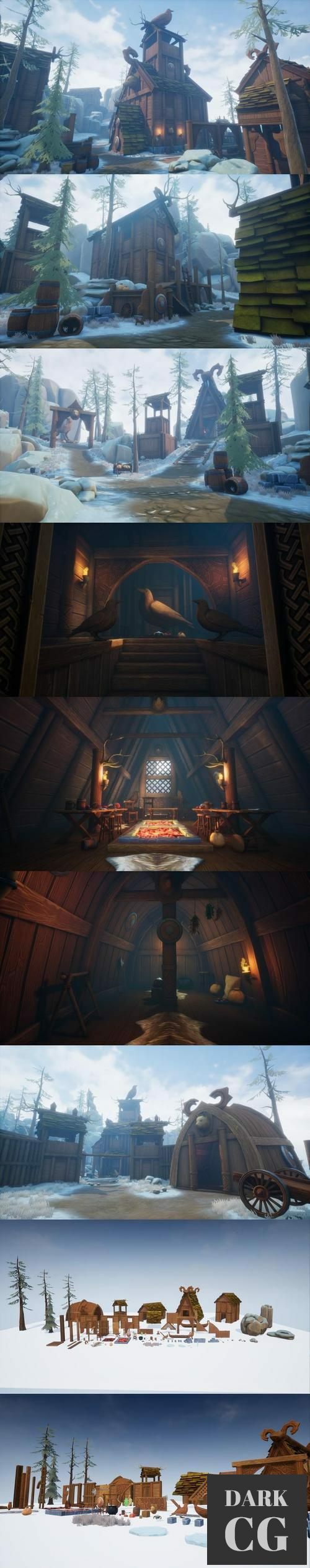 Unreal Engine Stylized Viking Village