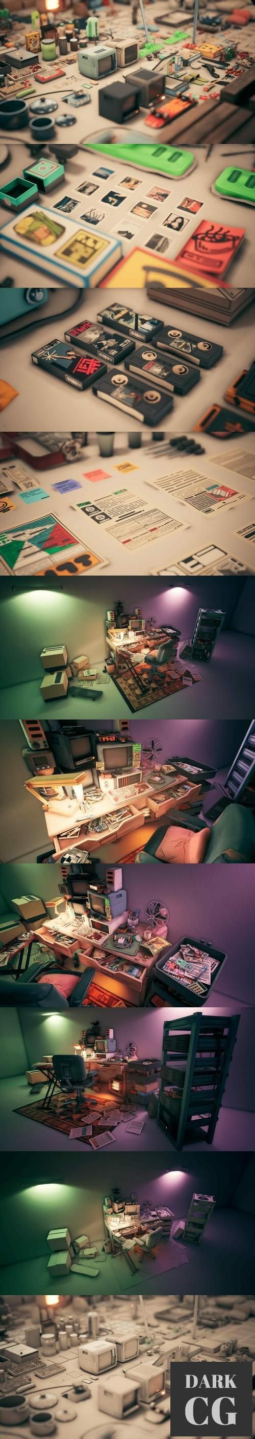 Unreal Engine Stylized Props 01