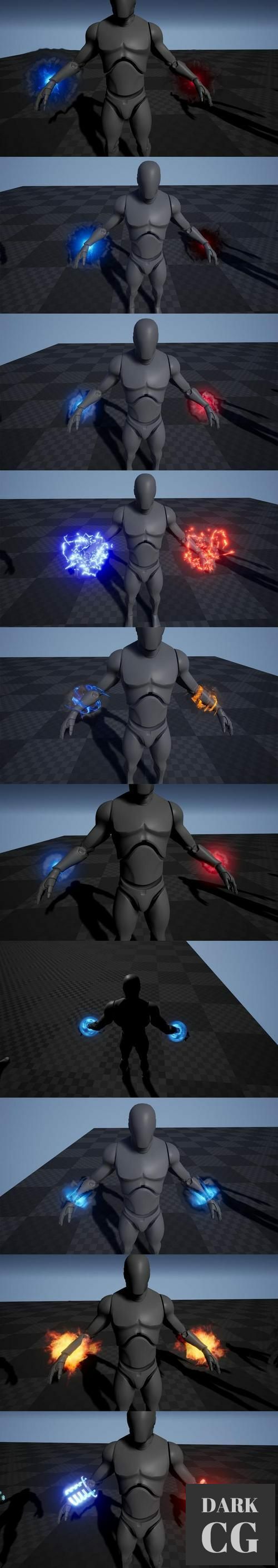 Unreal Engine Wrist Aura Vfx Pack