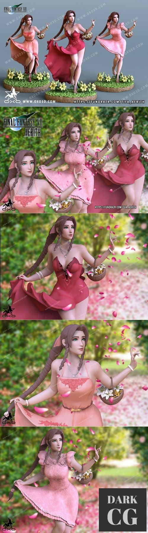 Aerith – 3D Print