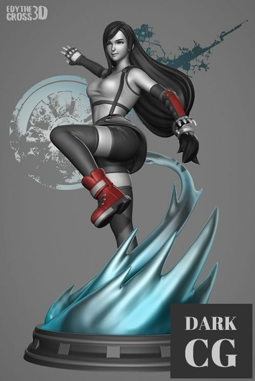 Tifa Fan Art – 3D Print