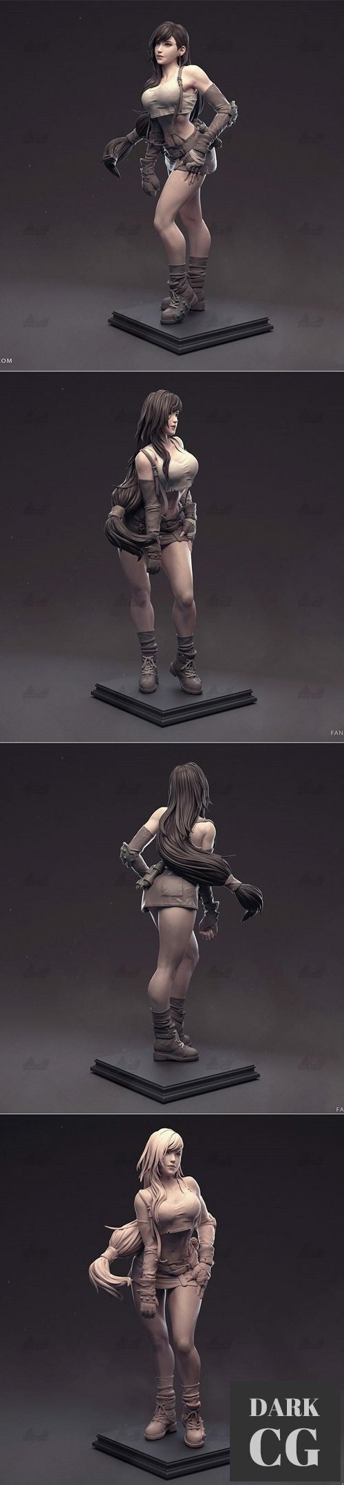 Tifa - Final Fantasy – 3D Print