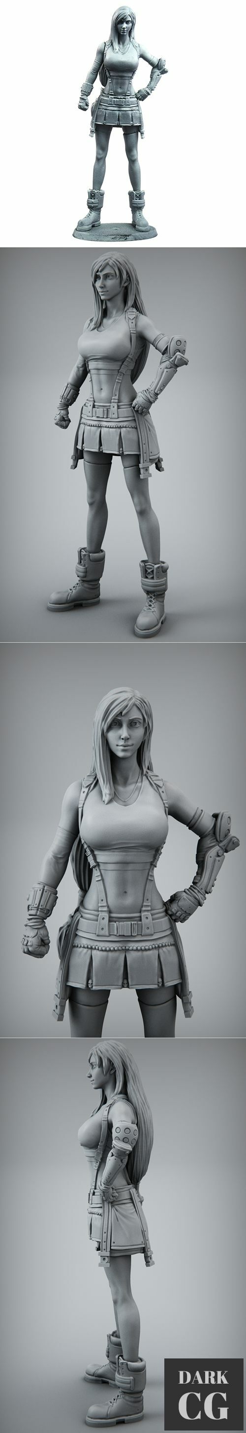 Tifa Lockhart - Final Fantasy 7 Remake – 3D Print
