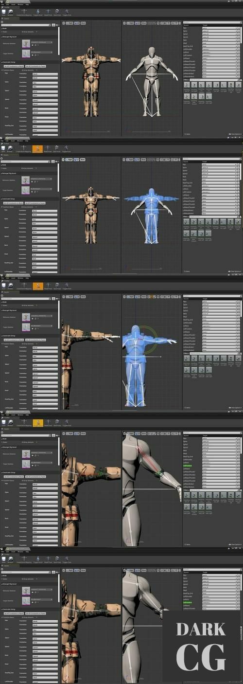 Unreal Engine – Animation Retarget Toolkit