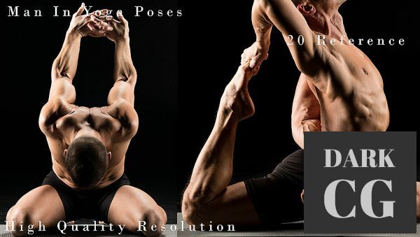 Man In Yoga Poses Reference Pictures