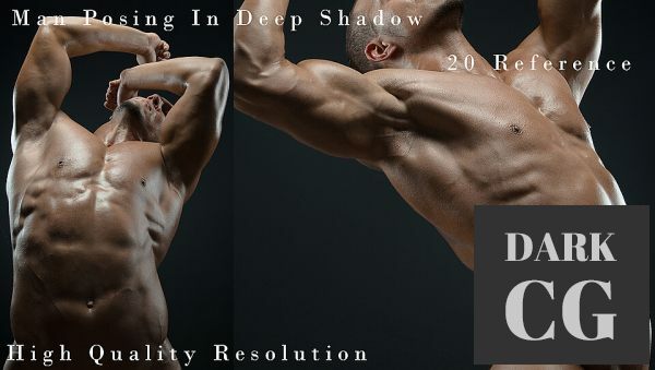 Man Posing In Deep Shadow Reference Pictures