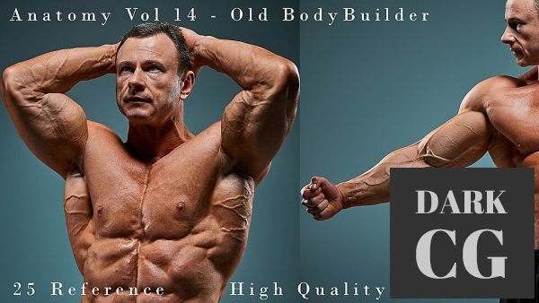 Anatomy Vol 14 Old BodyBuilder Reference Pictures