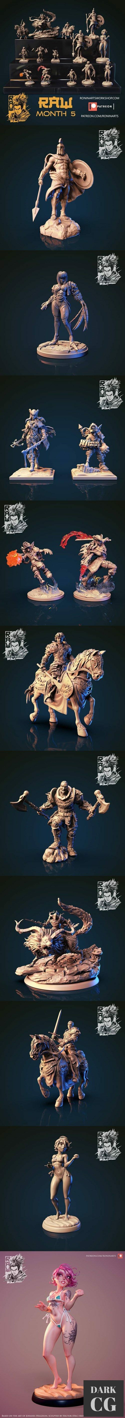 Ronin Arts Workshop RAW Month 5 – 3D Print